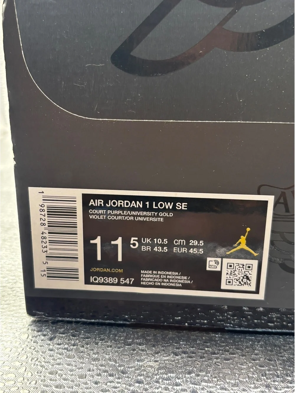 Air Jordan 1 low SE lakers